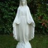 STATUES & SCULPTURES Virgin Mary 85Cm Marble Resin Garden Statue Hot