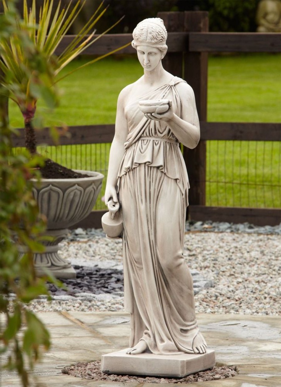 STATUES & SCULPTURES Hebe Stone Garden Statue Hot