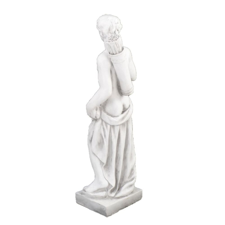 STATUES & SCULPTURES Apollo The Hunter 83Cm Stone Resin Garden Statue Clearance