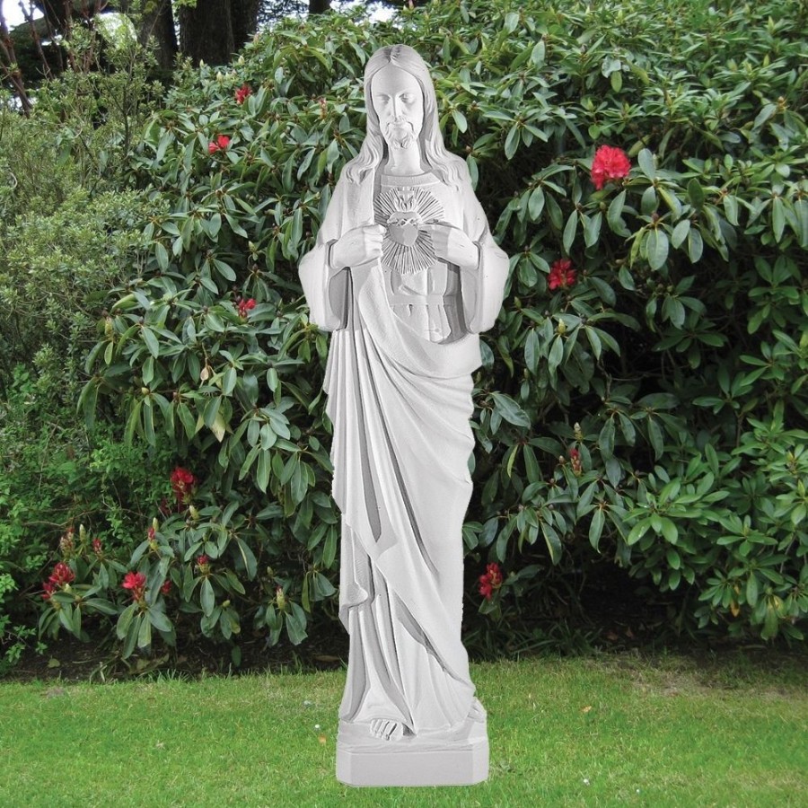 STATUES & SCULPTURES Jesus Christ 97Cm Marble Resin Garden Statue Hot