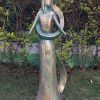 STATUES & SCULPTURES Everlasting Love 85Cm Aged Bronze Resin Garden Statue Best