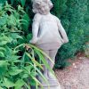 STATUES & SCULPTURES Victorian Girl 58Cm Stone Garden Statue Best