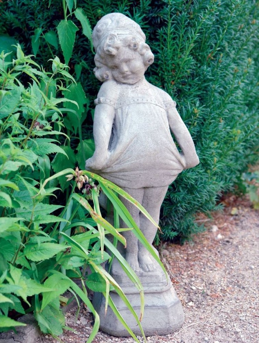 STATUES & SCULPTURES Victorian Girl 58Cm Stone Garden Statue Best