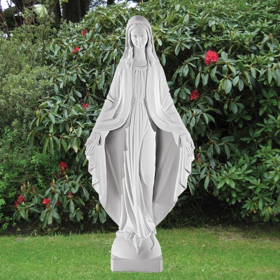 STATUES & SCULPTURES Virgin Mary 75Cm Marble Resin Garden Statue Online