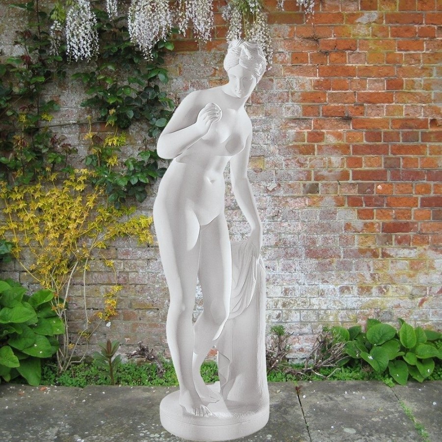 STATUES & SCULPTURES Venus & Apple 162Cm Marble Resin Garden Statue Wholesale