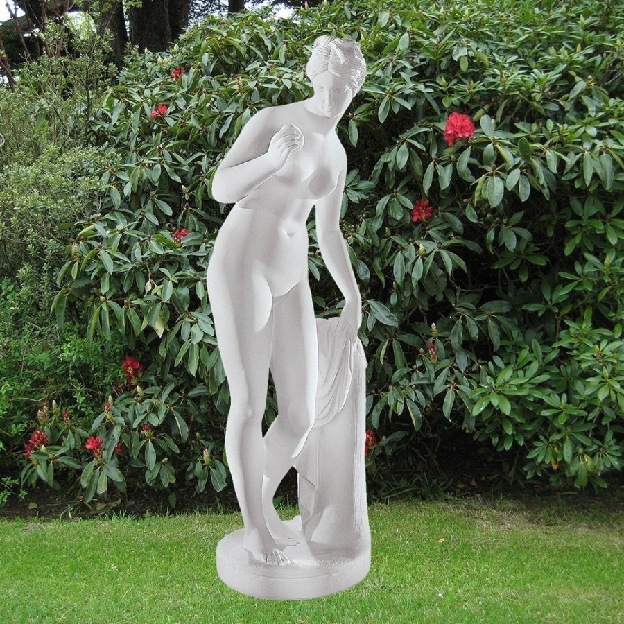 STATUES & SCULPTURES Venus & Apple 162Cm Marble Resin Garden Statue Wholesale