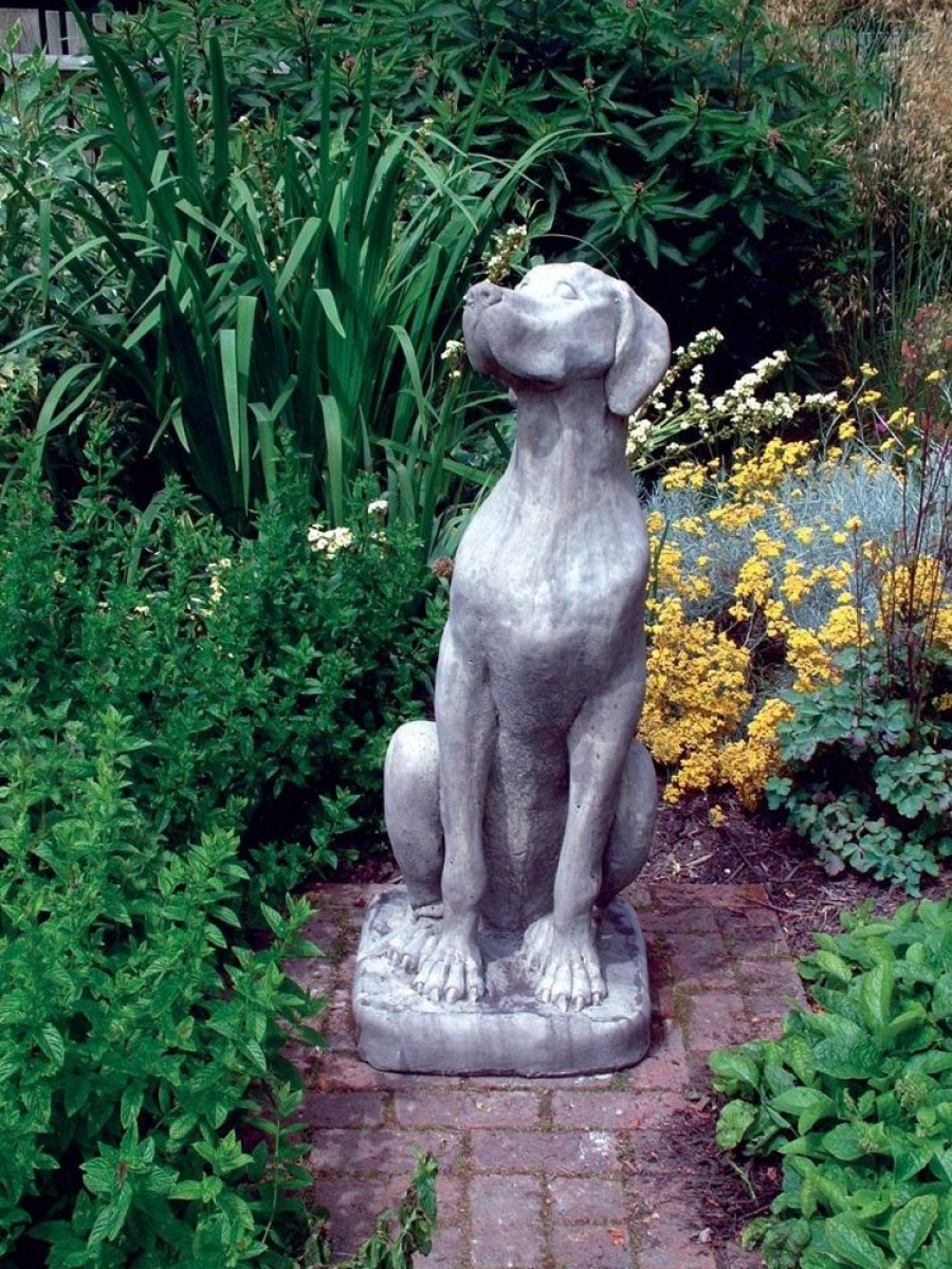 STATUES & SCULPTURES Great Dane Female Dog Stone Garden Statue Best