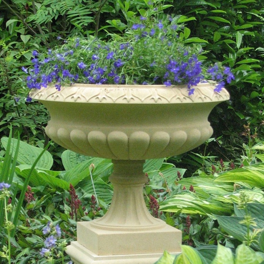 STATUES & SCULPTURES Georgian Tazza Stone Garden Planter Clearance