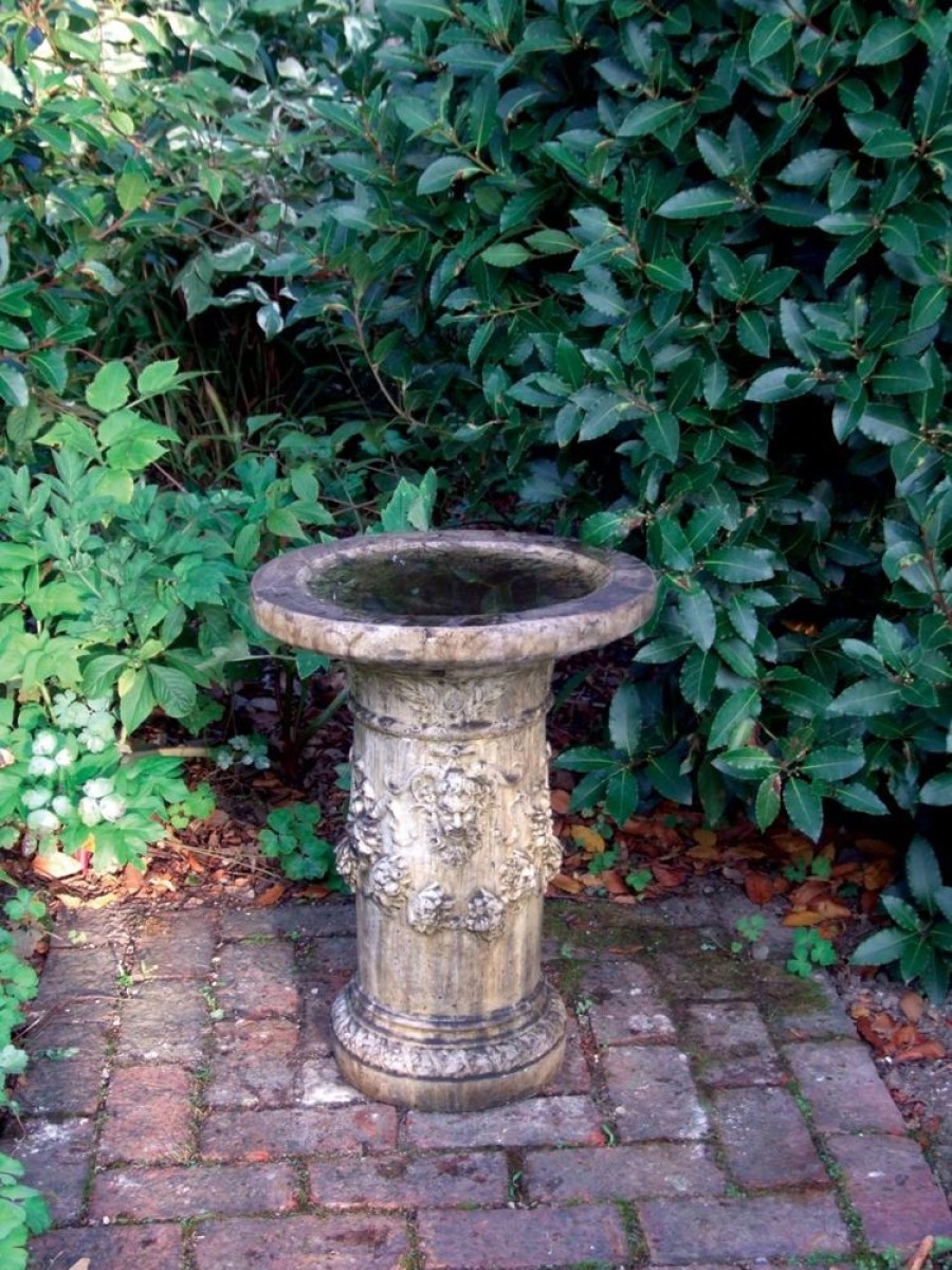 STATUES & SCULPTURES Gothic Design Stone Garden Birdbath Best