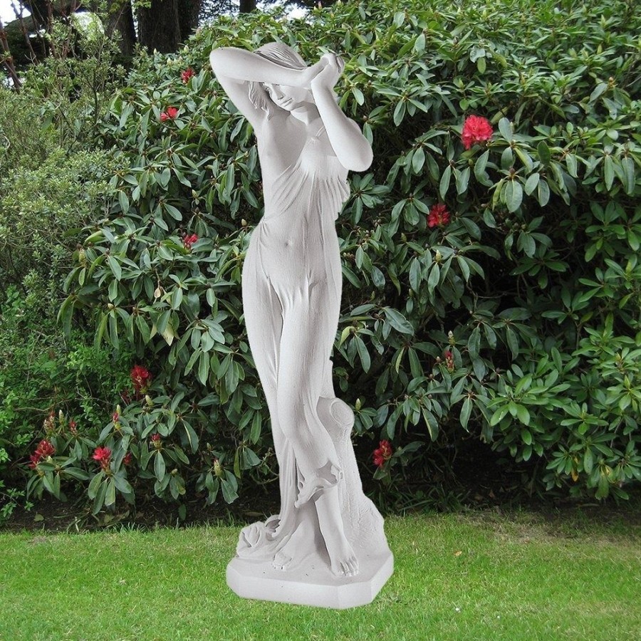 STATUES & SCULPTURES Shy Maiden 164Cm Marble Resin Garden Statue Wholesale