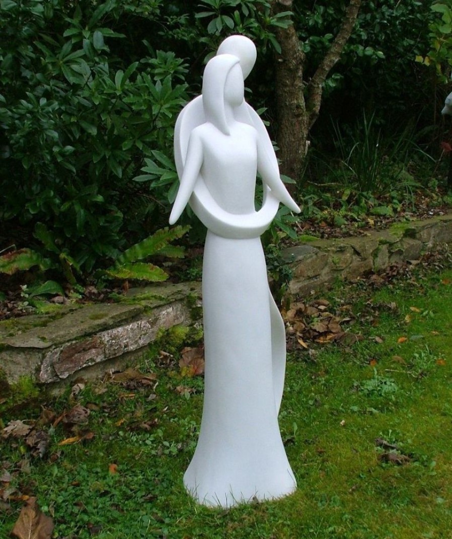 STATUES & SCULPTURES Everlasting Love 85Cm Marble Resin Garden Statue Hot