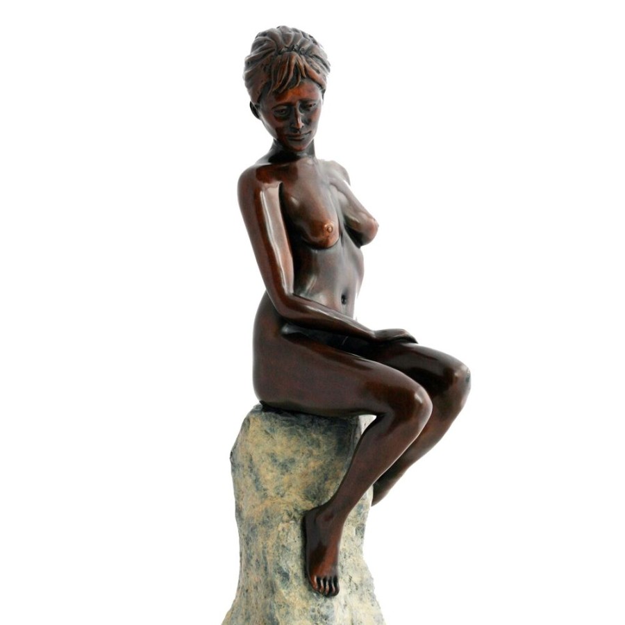 STATUES & SCULPTURES Warmth Of The Sun Figurine Bronze Indoor Sculpture Hot