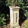 STATUES & SCULPTURES Floral Armillary Stone Garden Sundial Wholesale