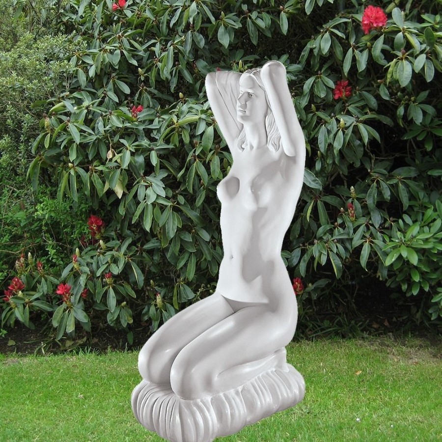 STATUES & SCULPTURES Bathing Venus 100Cm Marble Resin Garden Statue Best