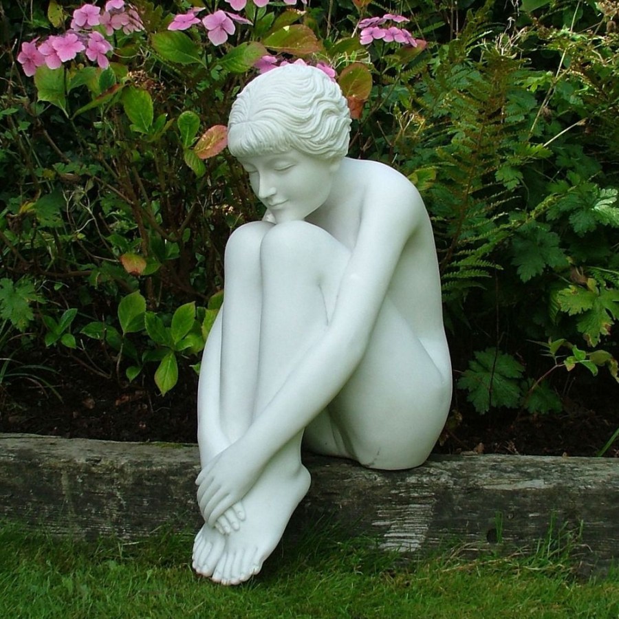 STATUES & SCULPTURES Melina 55Cm Marble Resin Garden Statue Online