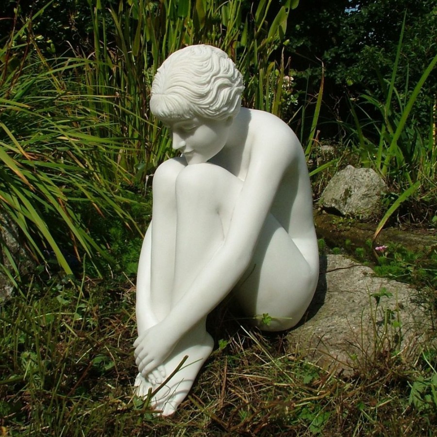 STATUES & SCULPTURES Melina 55Cm Marble Resin Garden Statue Online