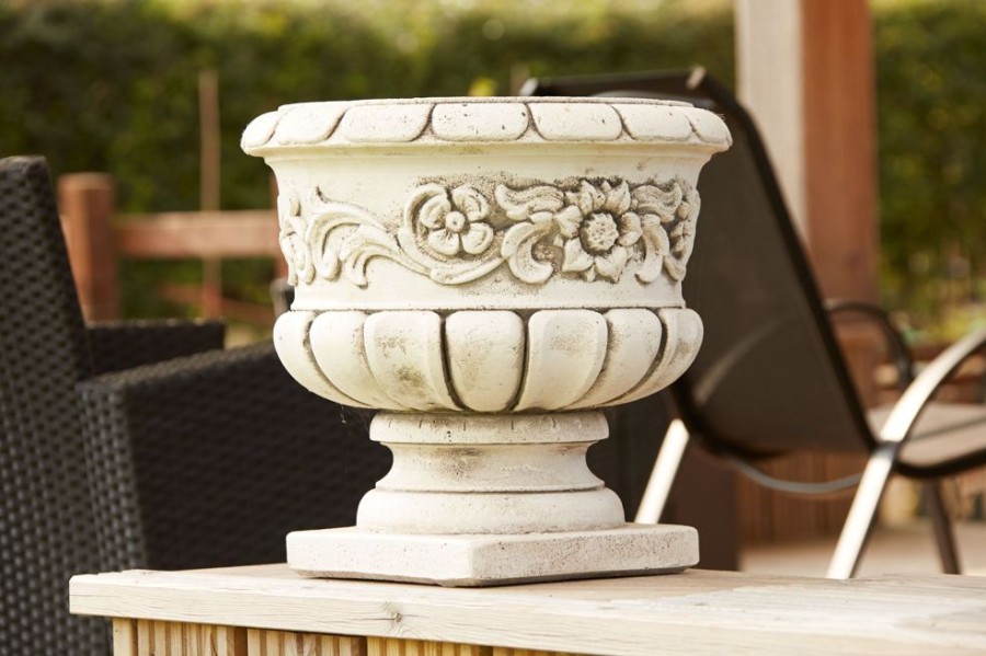 STATUES & SCULPTURES Colmar Vase Stone Garden Planter Online