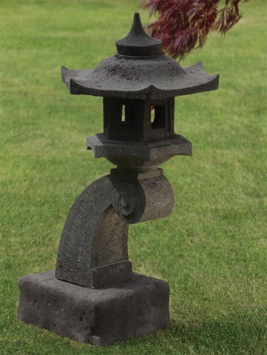 STATUES & SCULPTURES Cantilever Japanese Pagoda Stone Garden Ornament Best