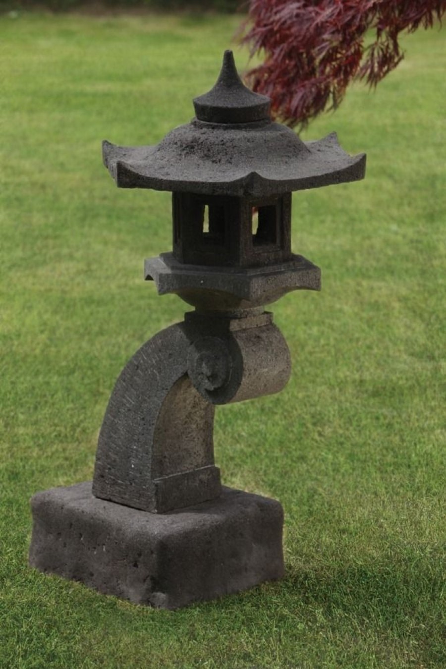 STATUES & SCULPTURES Cantilever Japanese Pagoda Stone Garden Ornament Best