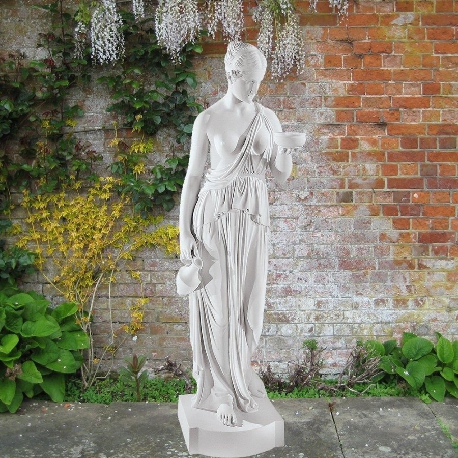 STATUES & SCULPTURES Hebe 120Cm Marble Resin Garden Statue Wholesale