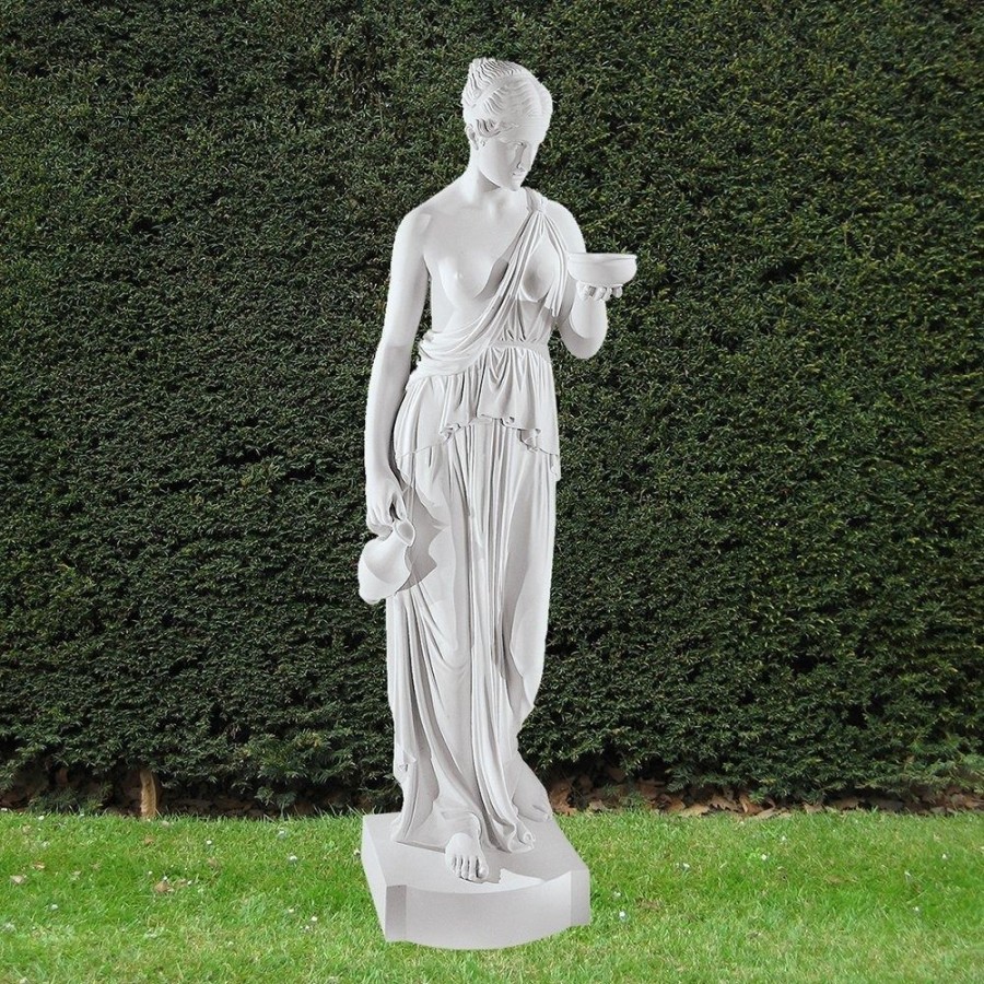 STATUES & SCULPTURES Hebe 120Cm Marble Resin Garden Statue Wholesale