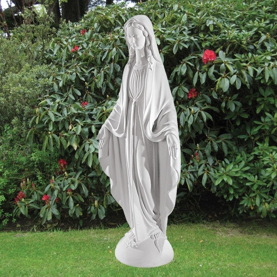 STATUES & SCULPTURES Virgin Mary 73Cm Marble Resin Garden Statue Online