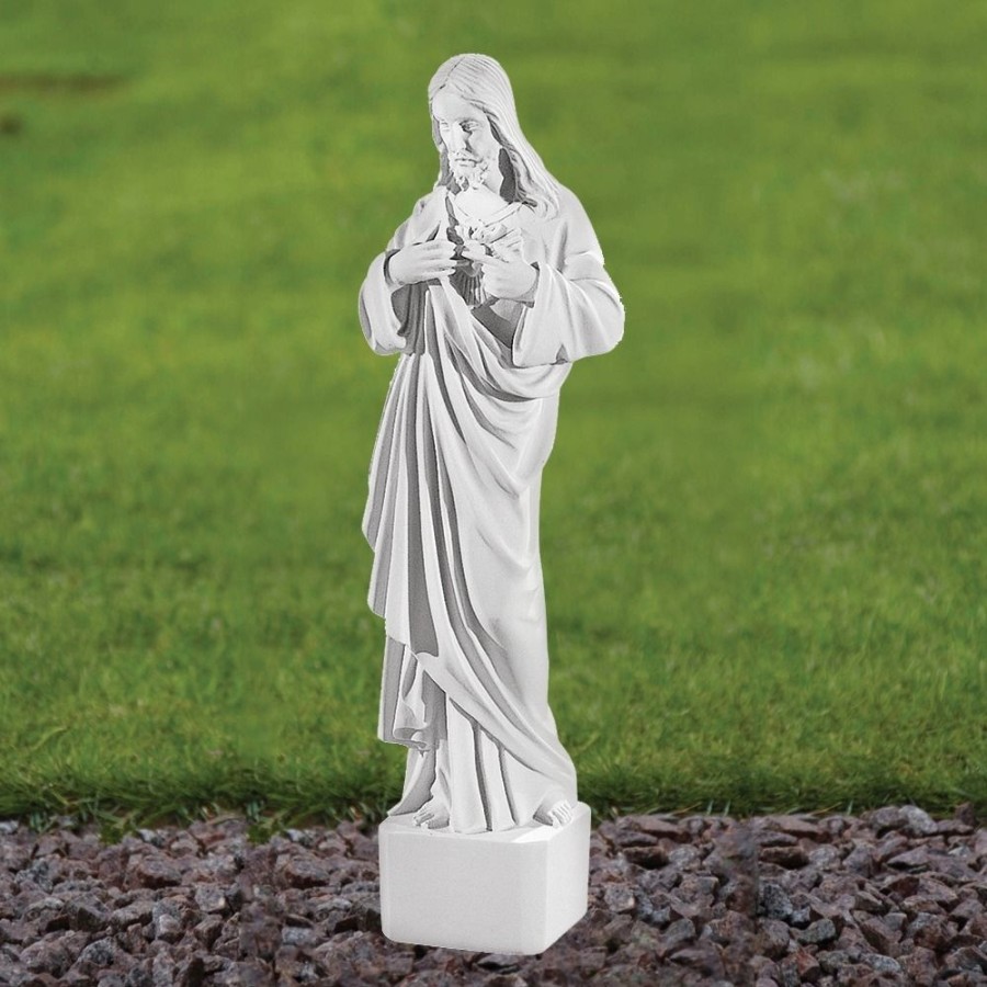 STATUES & SCULPTURES Jesus Christ 42Cm Marble Resin Garden Statue Wholesale