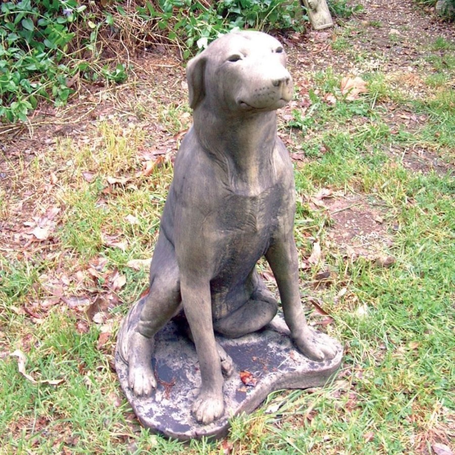 STATUES & SCULPTURES Labrador Stone Garden Ornament Wholesale