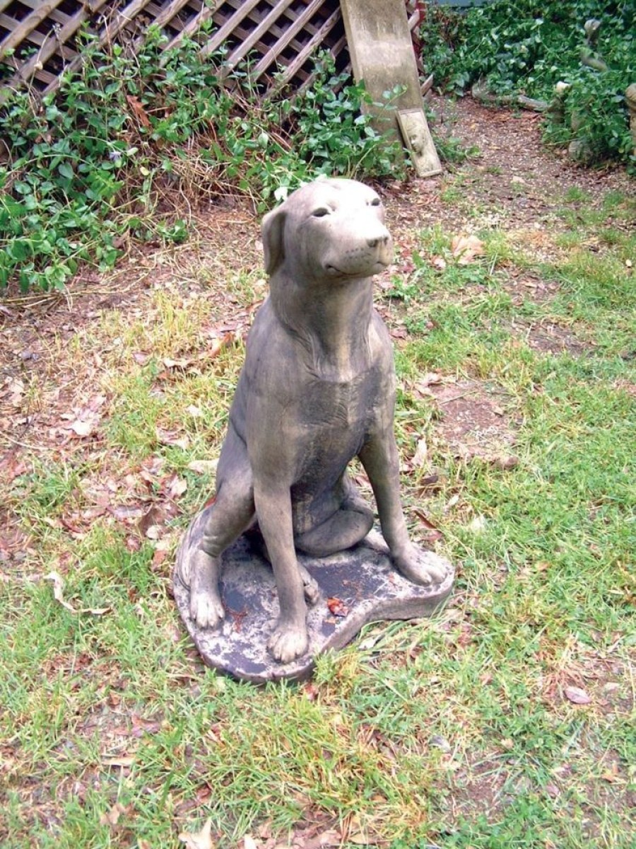 STATUES & SCULPTURES Labrador Stone Garden Ornament Wholesale