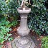 STATUES & SCULPTURES Pedestal Armillary 114Cm Stone Garden Sundial Wholesale