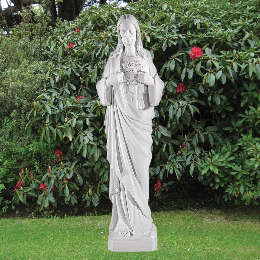 STATUES & SCULPTURES Jesus Christ 97Cm Marble Resin Garden Statue Hot