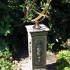 STATUES & SCULPTURES Floral Armillary Stone Garden Sundial Best