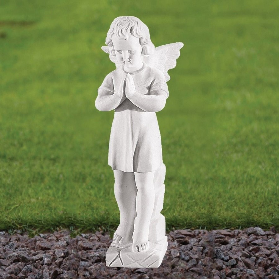 STATUES & SCULPTURES Angel 45Cm Marble Resin Garden Statue Best