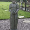 STATUES & SCULPTURES Contemplation Standing Buddha Stone Garden Statue Clearance