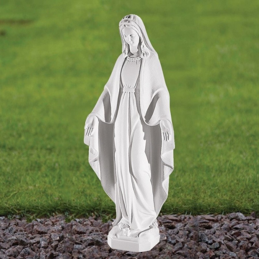 STATUES & SCULPTURES Virgin Mary 60Cm Marble Resin Garden Statue Hot