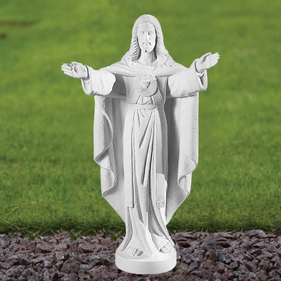 STATUES & SCULPTURES Jesus Christ 58Cm Marble Resin Garden Statue Online