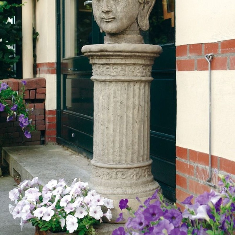 STATUES & SCULPTURES Doric Column 76Cm Stone Garden Pedestal Online