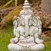 STATUES & SCULPTURES Ganesh Buddha Stone Garden Ornament New