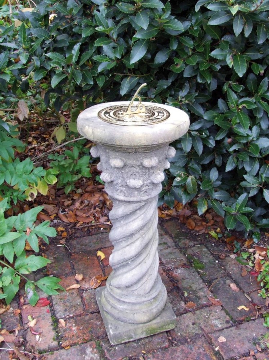 STATUES & SCULPTURES Roman Brass Stone Garden Sundial Online