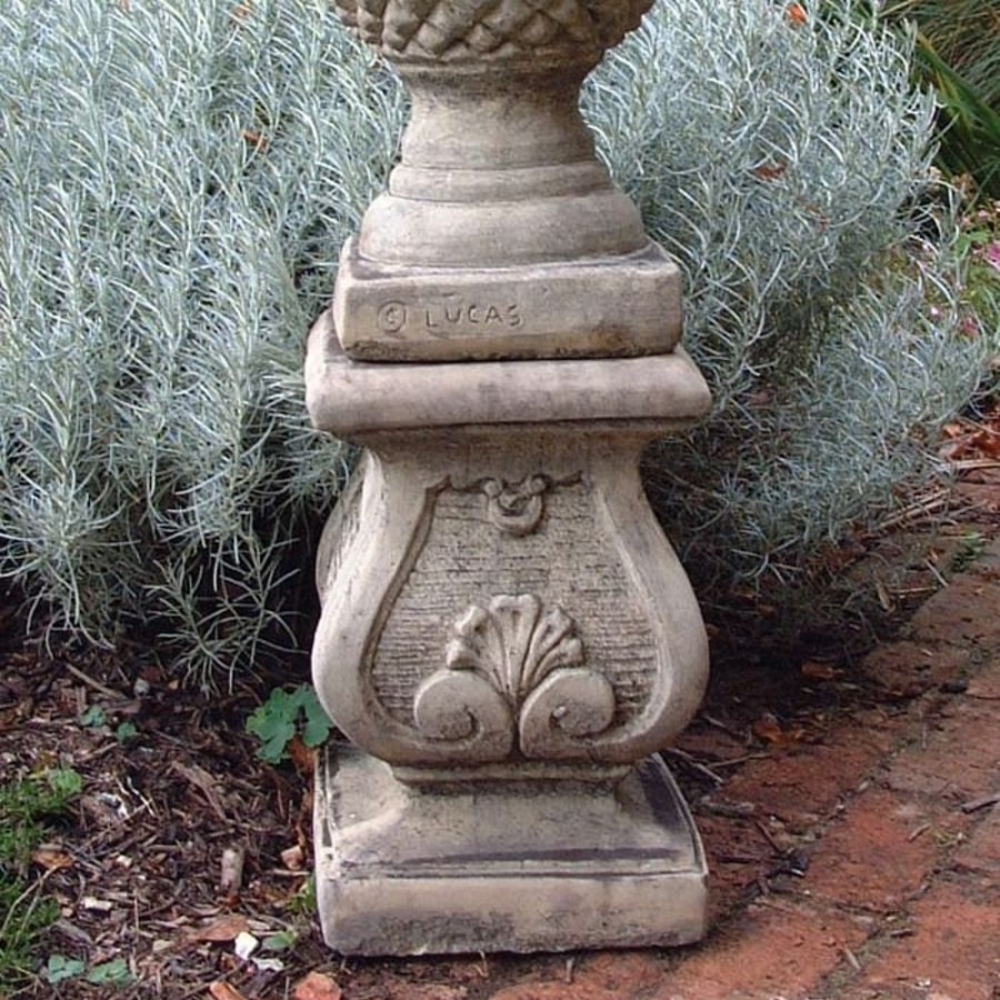 STATUES & SCULPTURES Scroll Column Stone Garden Pedestal Best