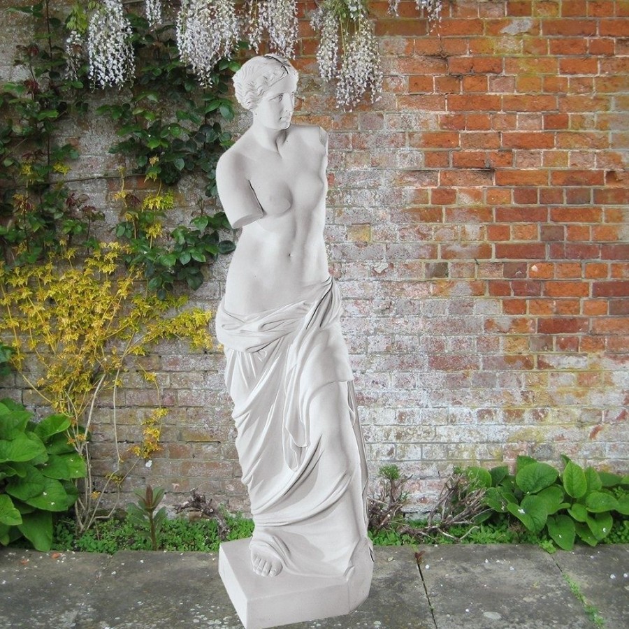 STATUES & SCULPTURES Venus De Milo 86Cm Marble Resin Garden Statue Hot