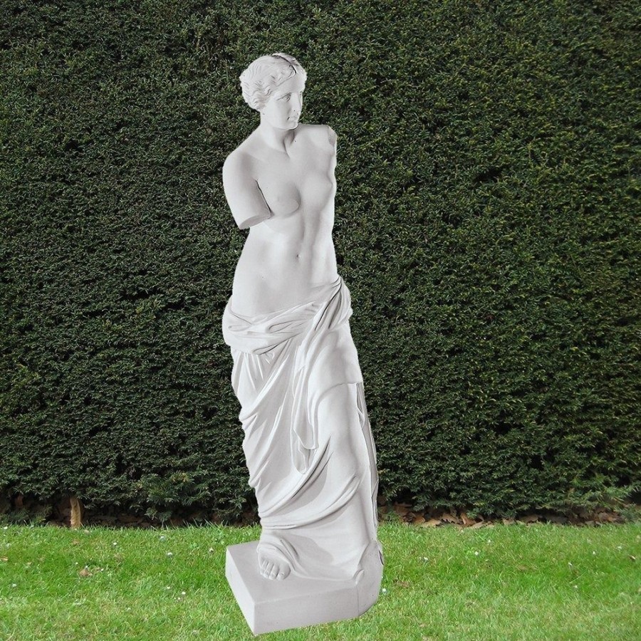 STATUES & SCULPTURES Venus De Milo 86Cm Marble Resin Garden Statue Hot