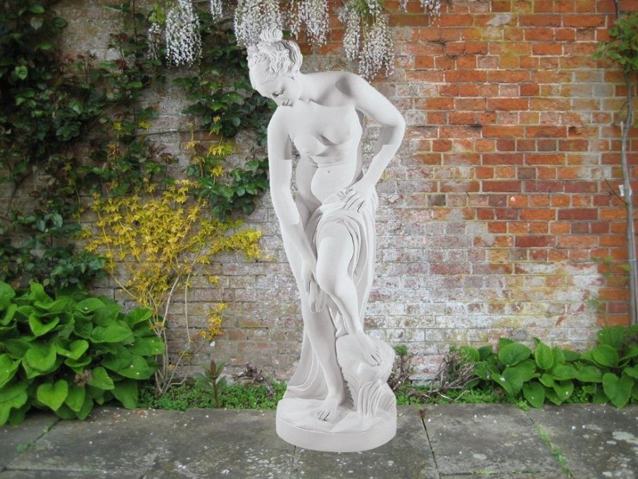 STATUES & SCULPTURES Bathing Lady 157Cm Marble Resin Garden Statue Online