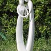 STATUES & SCULPTURES Eternal Love 80Cm Marble Resin Garden Statue New