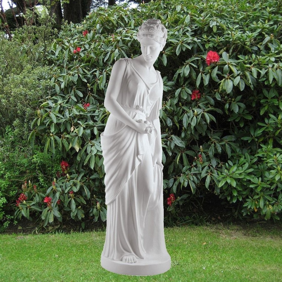 STATUES & SCULPTURES Autumn Maiden 164Cm Marble Resin Garden Statue Hot