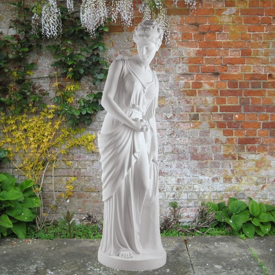 STATUES & SCULPTURES Autumn Maiden 164Cm Marble Resin Garden Statue Hot