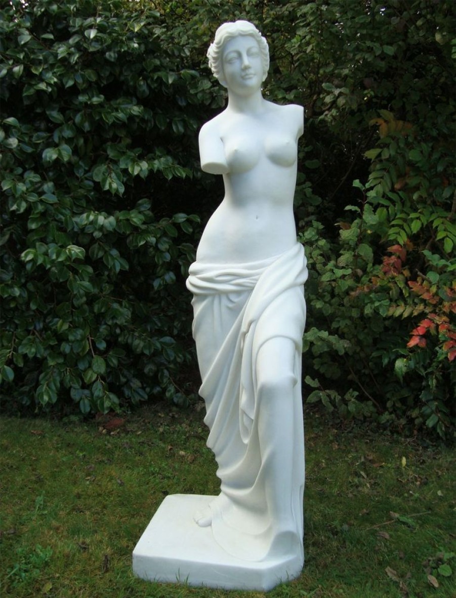 STATUES & SCULPTURES Venus De Milo 85Cm Marble Resin Garden Statue Clearance