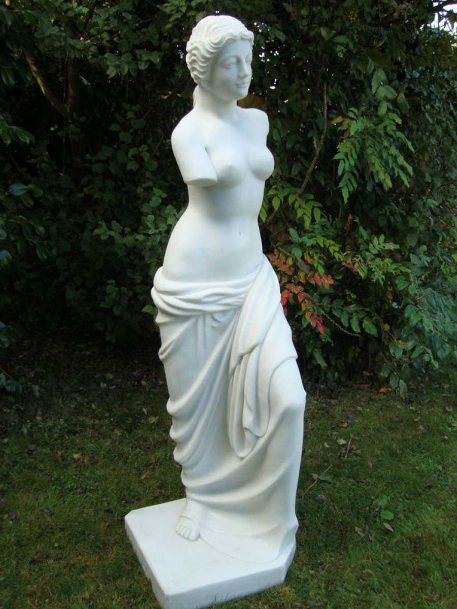 STATUES & SCULPTURES Venus De Milo 85Cm Marble Resin Garden Statue Clearance