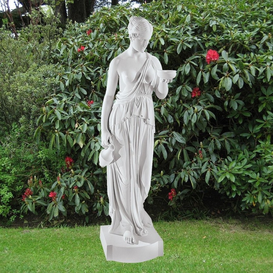 STATUES & SCULPTURES Hebe 80Cm Marble Resin Garden Statue Wholesale