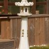 STATUES & SCULPTURES Grand Japanese Pagoda Stone Garden Ornament Clearance